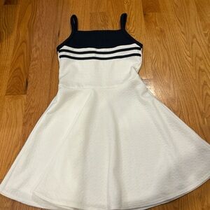 Sally Miller Navy and White Formal Kids Dress
